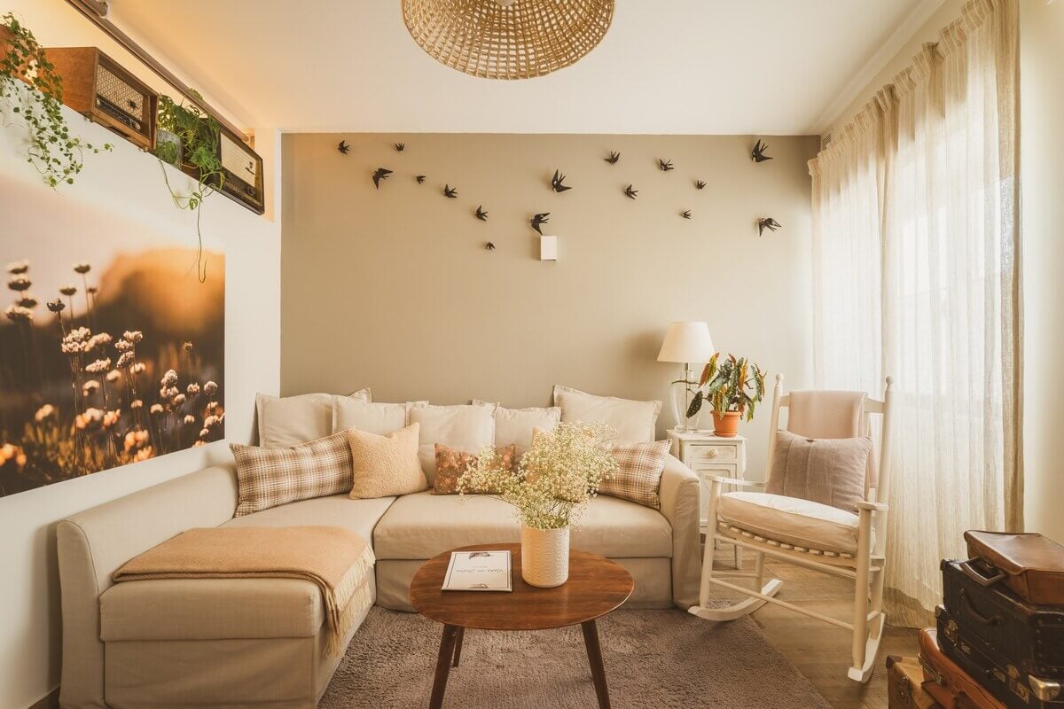 A Serene Airbnb Home with Patio in Lagos, Portugal 3 serene-sitting-room-airbnb-lagos-nordroom