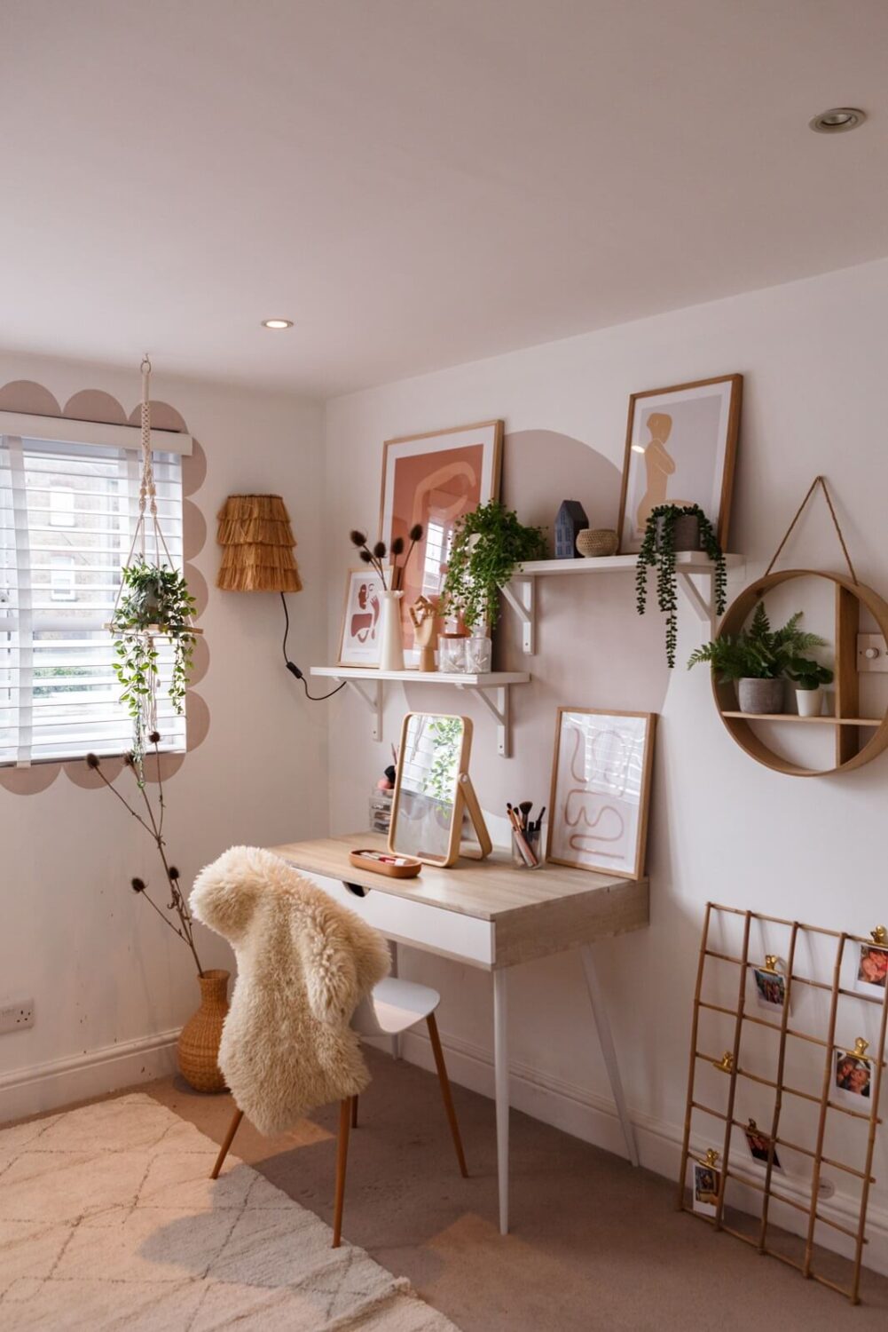 A Colorful Maximalist Home in London 43 small-home-office-desk-shelves-art-nordroom