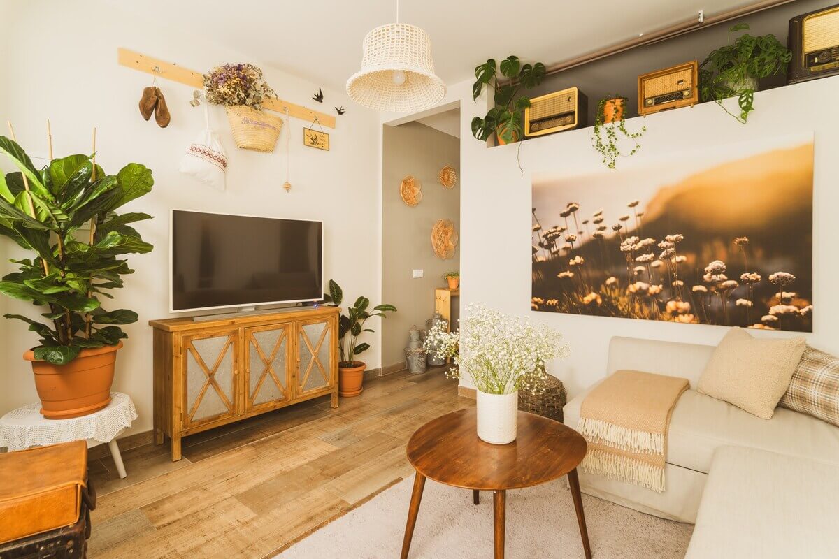 A Serene Airbnb Home with Patio in Lagos, Portugal 5 small-serene-living-room-airbnb-portugal-nordroom