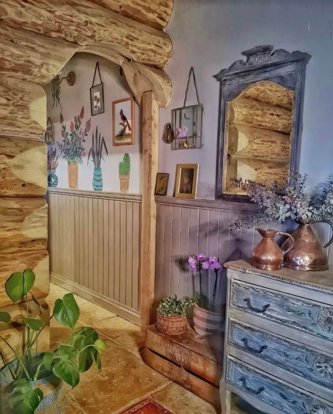 Imrich Lodge: A Cozy Self-Built Log House in the Scottish Highlands 9 wooden-arch-log-house-scotland-nordroom