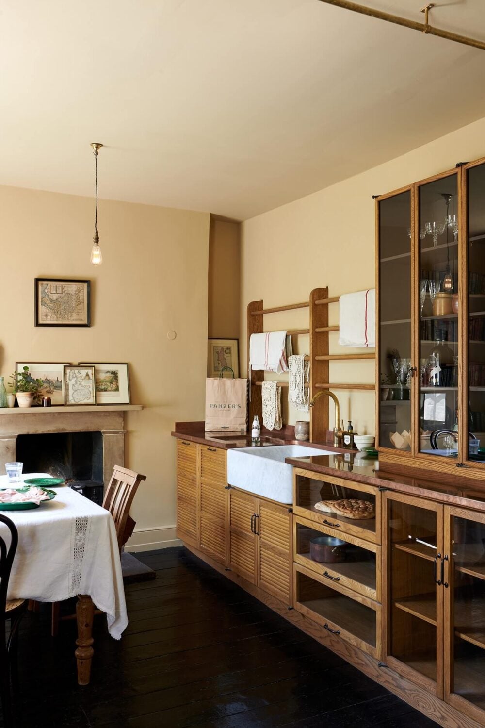 A Paint Job Transformed This deVOL Kitchen 3 haberdasher-kitchen-devol-soft-yellow-walls-nordrom