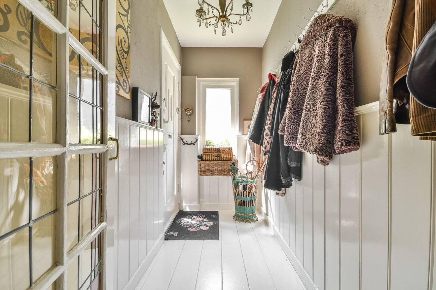 A Bright Colorful Home in Amsterdam 12 hallway-white-floor-colorful-amsterdam-home-nordroom
