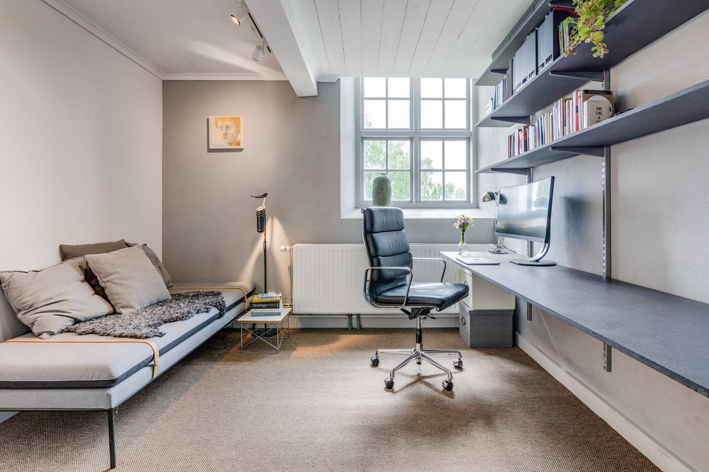 A Beautiful Chapel Conversion in Sweden 10 home-office-church-conversion-sweden-nordroom