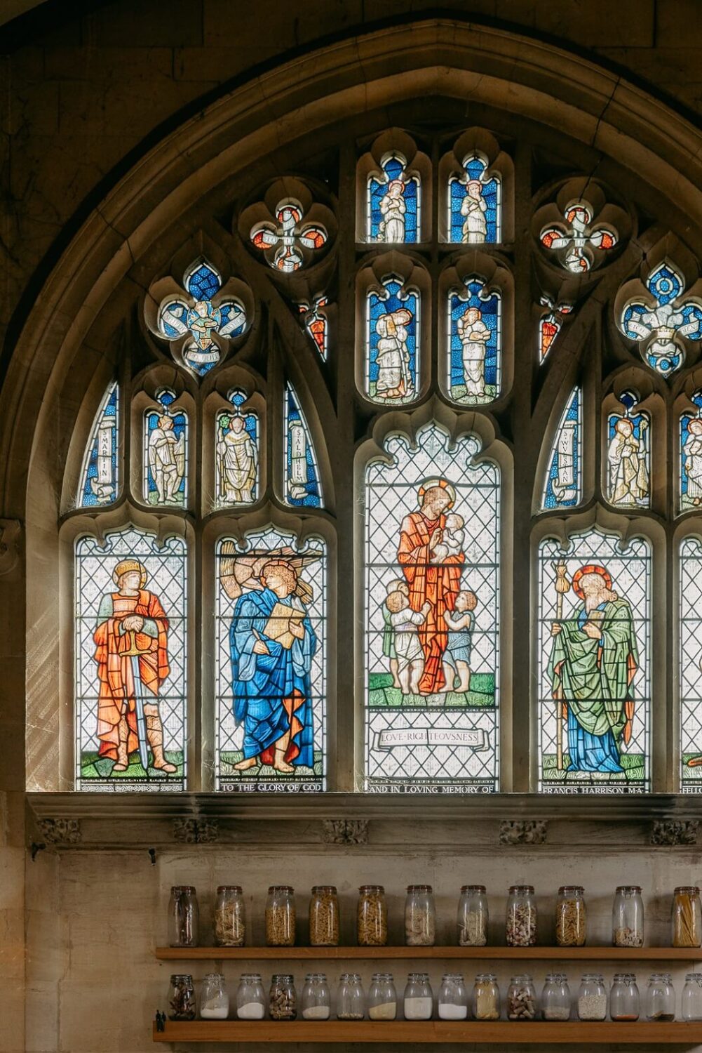 A Warm Church Conversion in England 10 stained-glass-church-window-conversion-england-nordroom