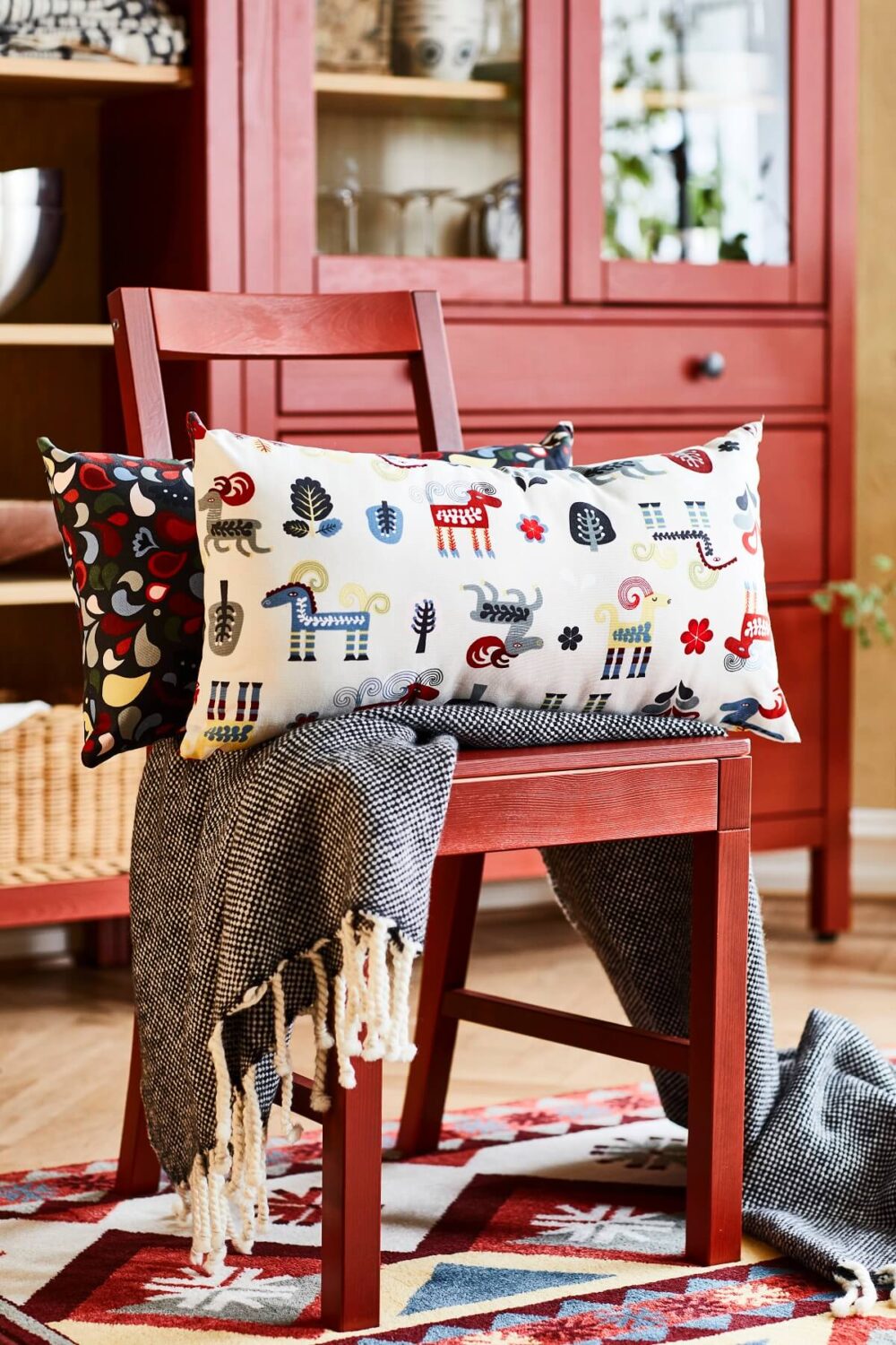 IKEA Winter Collection 2022: A Warm & Inviting Home 29 EKVECKLARE cushion IKEA winter nordroom IKEA Winter Collection 2022: A Warm & Inviting Home