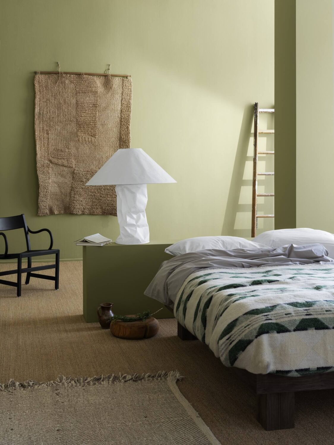 The Color Trends for 2023: Rich & Warm Natural Hues 74 bedroom-green-walls-color-trends