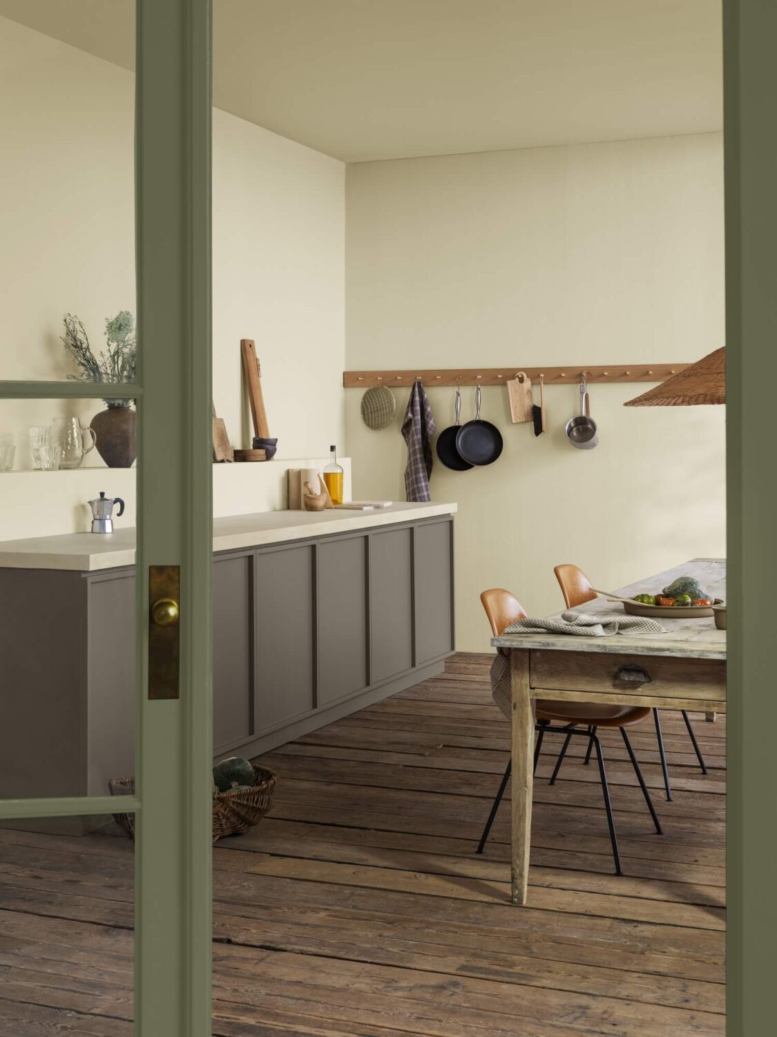 The Color Trends for 2023: Rich & Warm Natural Hues 75 green kitchen color trends