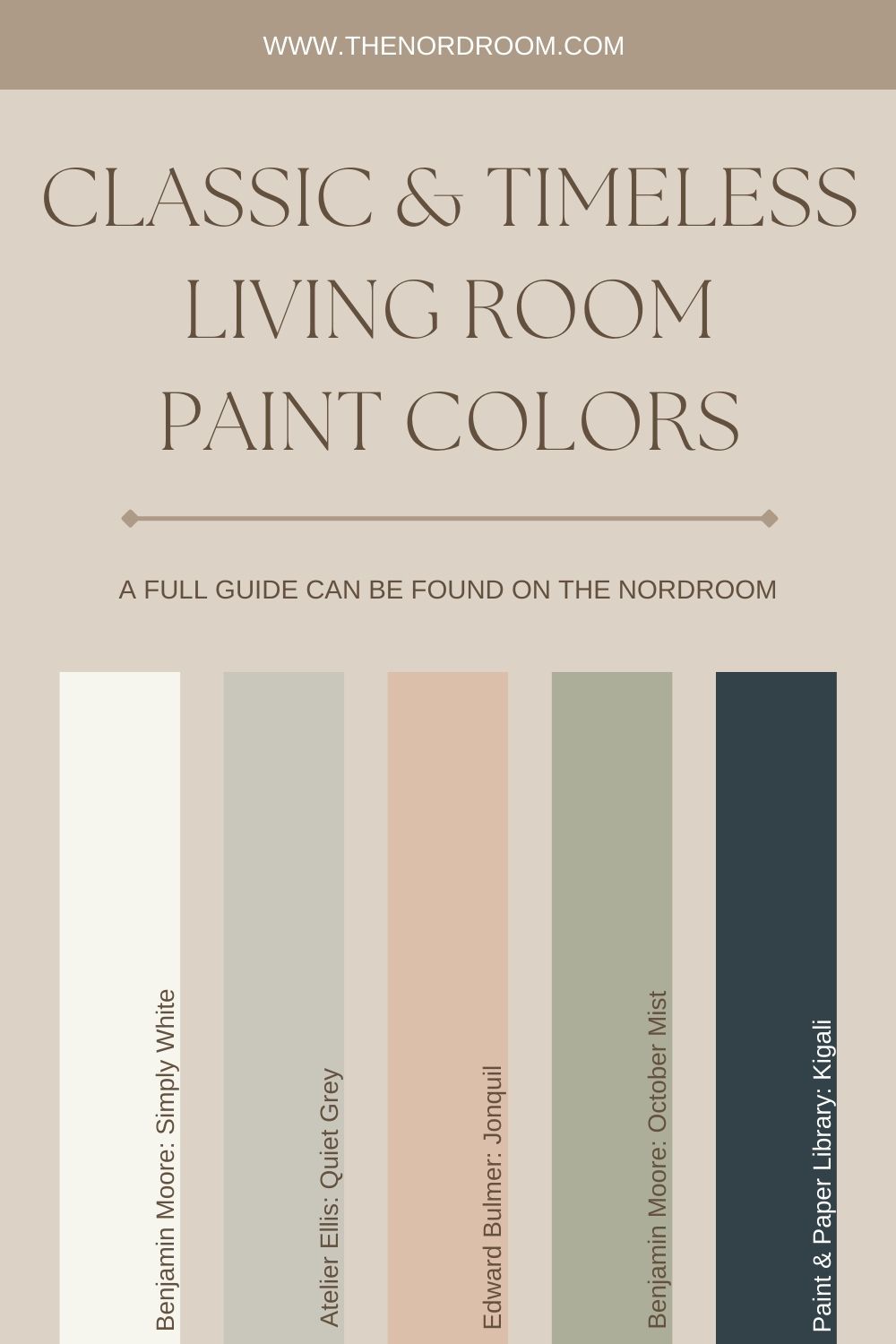 The Best Classic Paint Colors For A Timeless Living Room 32 classic living room paint colors nordroom The Best Classic Paint Colors For A Timeless Living Room