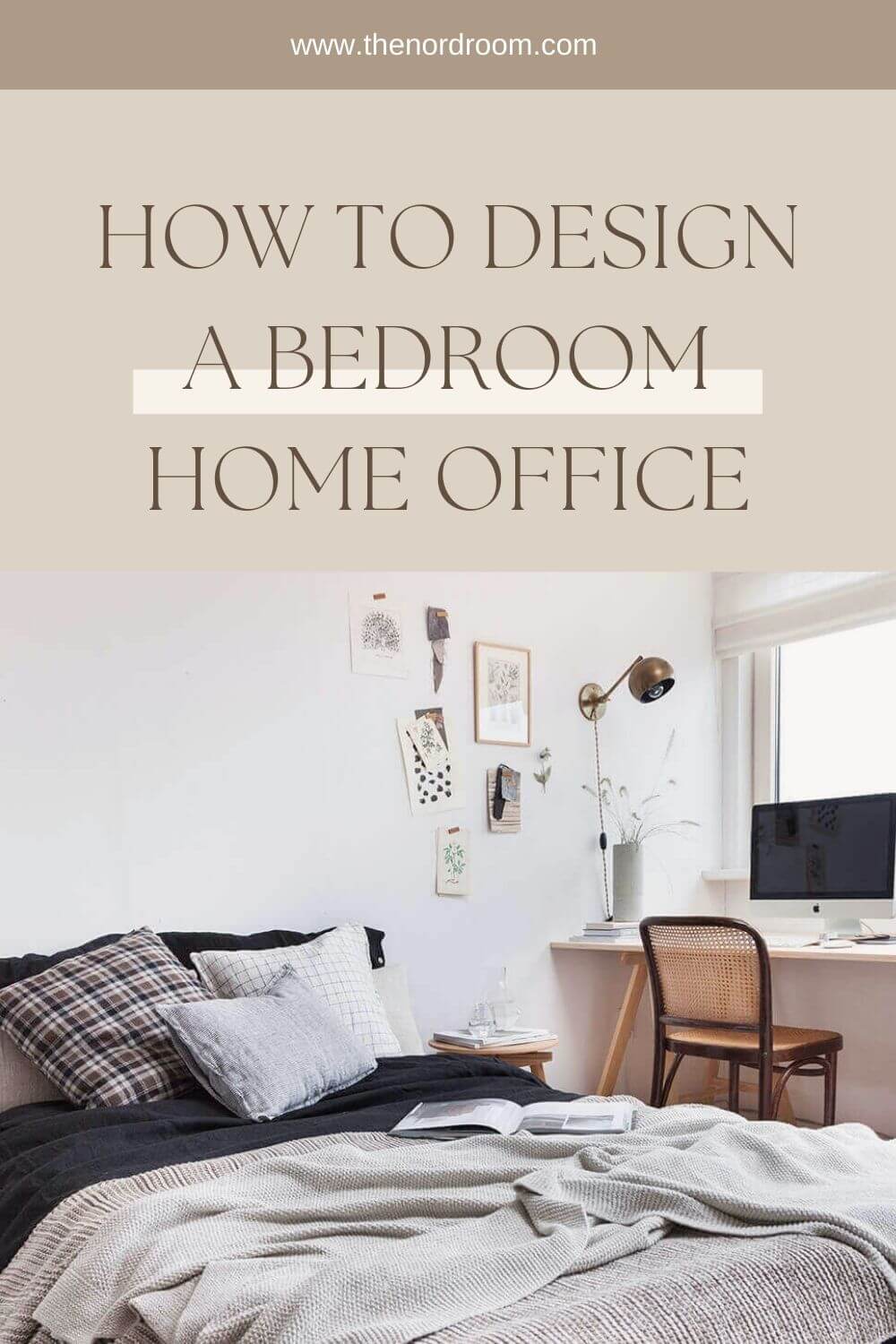 How To Design A Stylish Bedroom Home Office 44 design bedroom home office nordroom How To Design A Stylish Bedroom Home Office