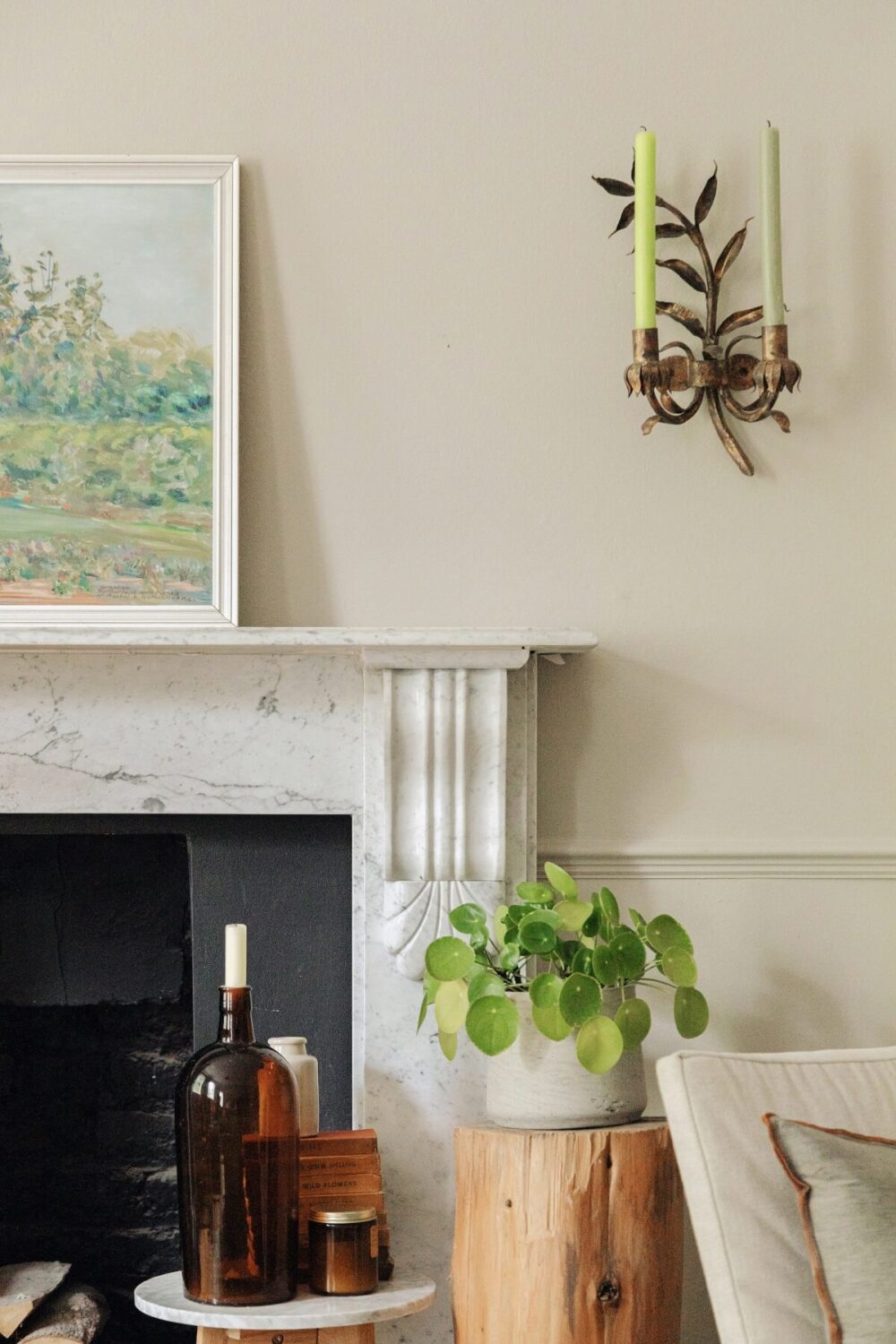 A Serene Period Home in London with Garden 13 georgian-fireplace-detail-serene-period-home-nordroom