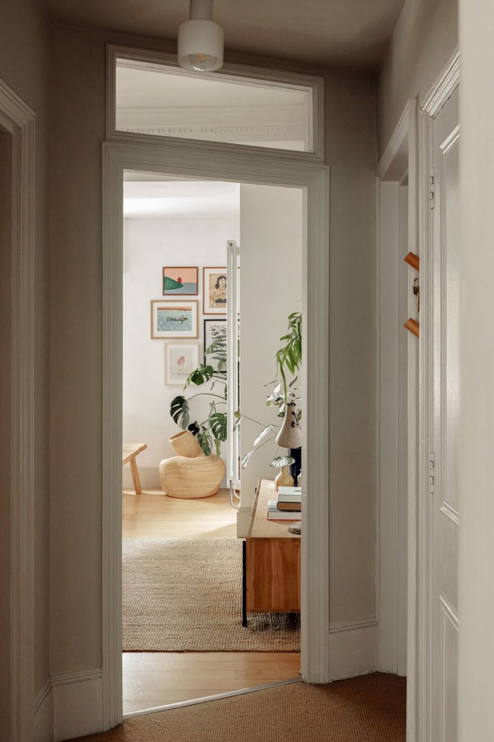 A Serene Period Home in London with Garden 10 hallway-serene-london-flat-nordroom