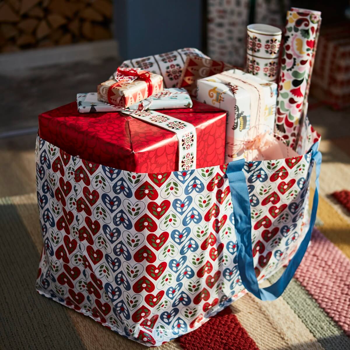 IKEA Christmas 2022 Inspired by Scandinavian Folklore & Handicraft 7 ikea-christmas-vinterfint-carrier-bag-nordroom