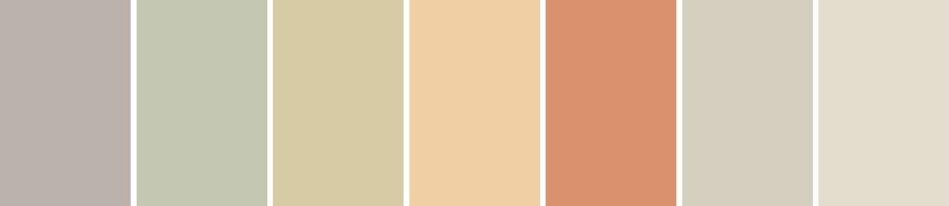 The Color Trends for 2023: Rich & Warm Natural Hues 68 jotun lady serene presence color palette color trends nordroom The Color Trends for 2023: Rich & Warm Natural Hues