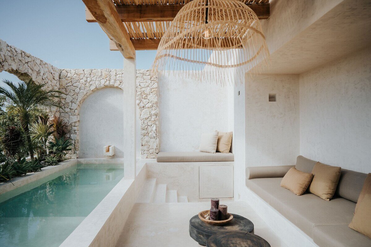 A Serene Apartment in Tulum with High Ceilings and Rooftop Pool 32 lounge-pool-rooftop-terrace-nordroom
