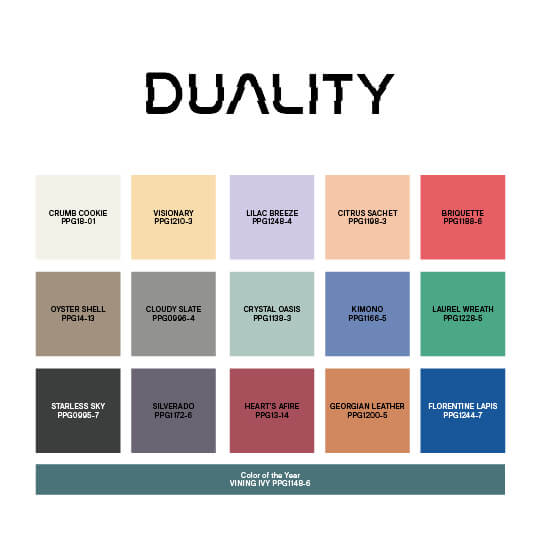 The Color Trends for 2023: Rich & Warm Natural Hues 15 ppg duality color palette nordroom The Color Trends for 2023: Rich & Warm Natural Hues