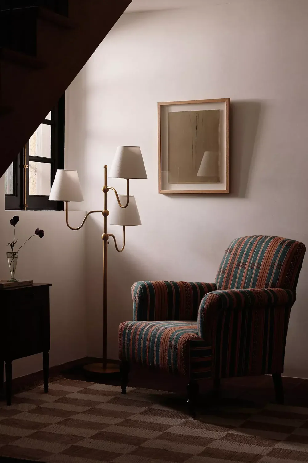 A Warm Fall Home by Amber Lewis for Anthropologie 14 reading-nook-colorful-armchair-nordroom