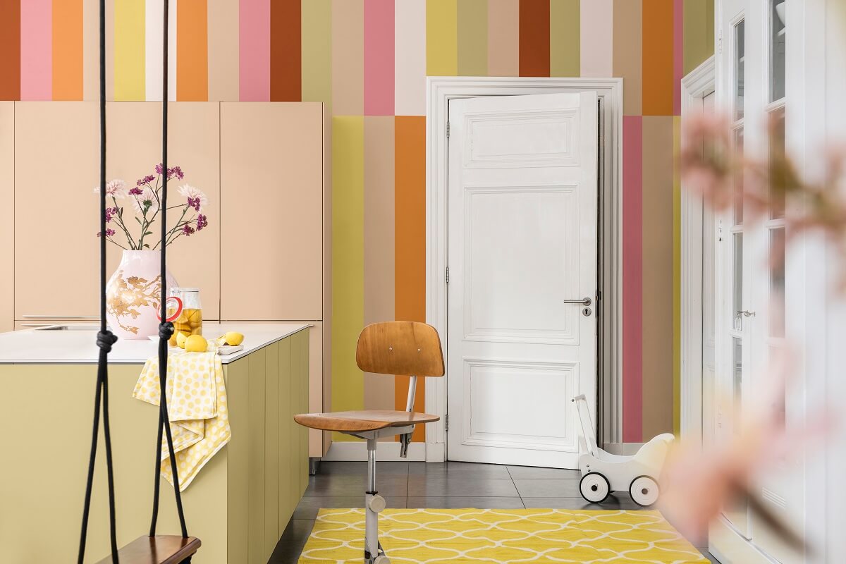 Dulux Colour of the Year 2023: Wild Wonder 17 Dulux-Buzz-color-palette-kitchen-colorful-nordroom