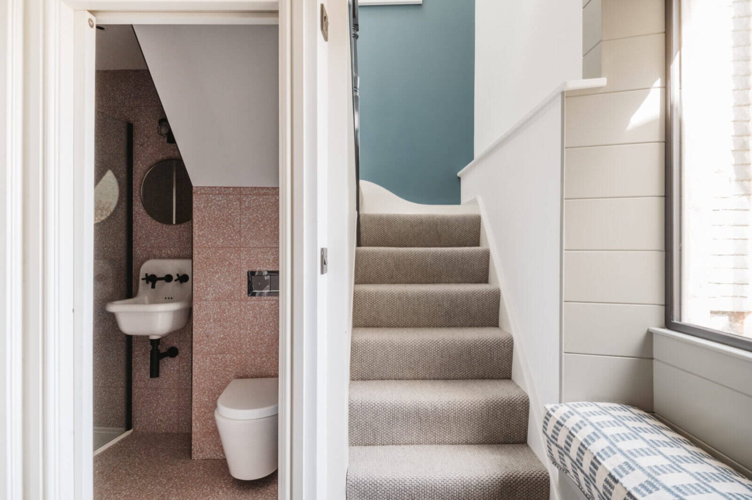 A Beautiful Duplex Apartment in Cornwall 13 bathroom-terrazzo-cornwall-apartment-nordroom