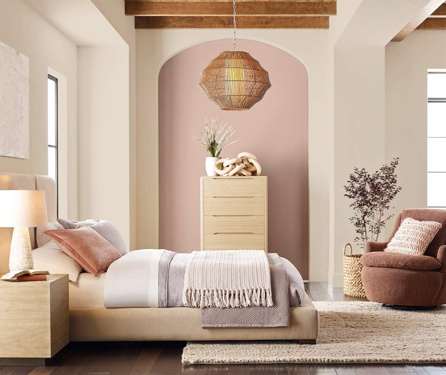 Sherwin-Williams Color of the Year 2023: Redend Point 6 bedroom-nexus-color-palette-sherwin-williams-nordroom