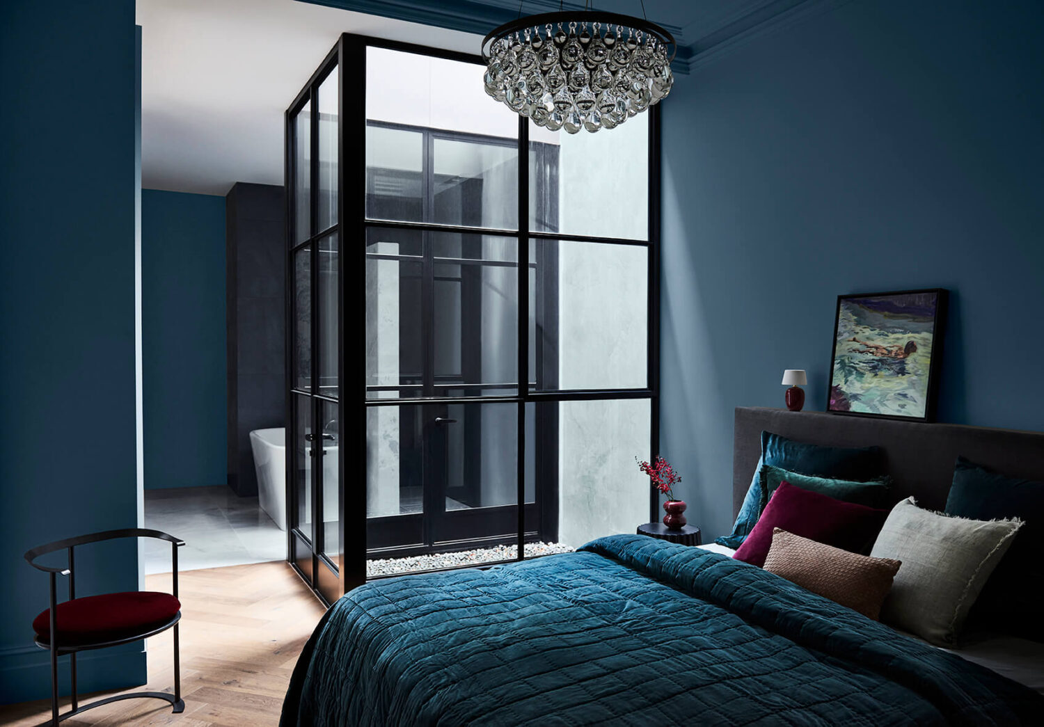 The Color Trends for 2023: Rich & Warm Natural Hues 36 dulux balance color palette blue bedroom nordroom The Color Trends for 2023: Rich & Warm Natural Hues