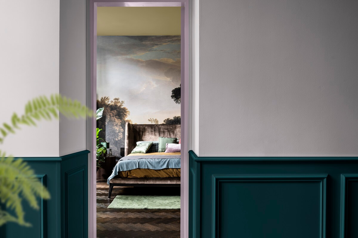 Dulux Colour of the Year 2023: Wild Wonder 9 dulux-lush-color-palette-bedroom-nordroom