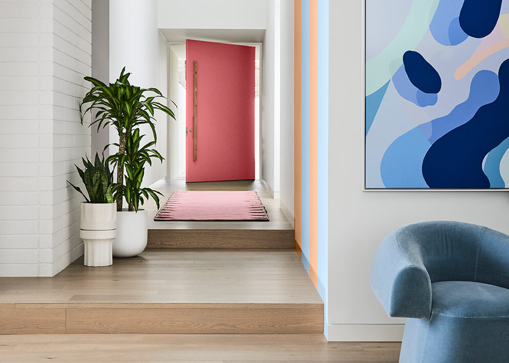 The Color Trends for 2023: Rich & Warm Natural Hues 55 dulux-revive-color-palette-pink-door-nordroom