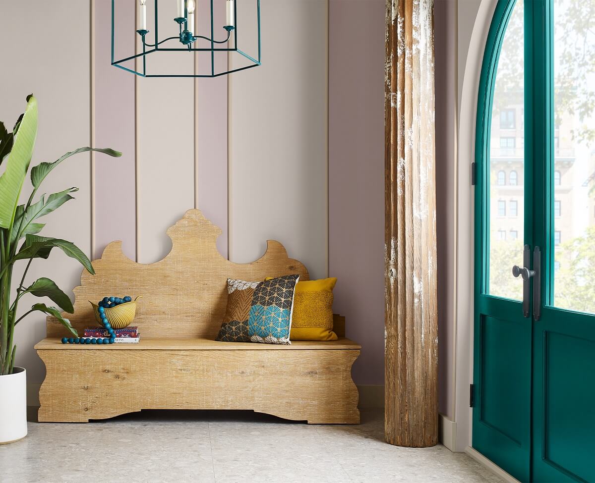 Sherwin-Williams Color of the Year 2023: Redend Point 25 hallway-sherwin-williams-lore-color-palette-nordroom