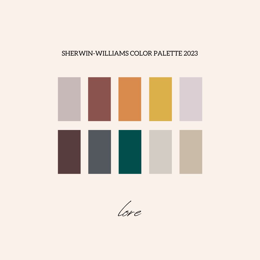 Sherwin-Williams Color of the Year 2023: Redend Point 4 sherwin-williams-color-palette-lore-nordroom