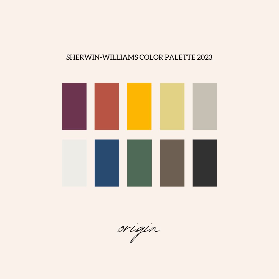 Sherwin-Williams Color of the Year 2023: Redend Point 5 sherwin-williams-origin-color-palette-nordroom
