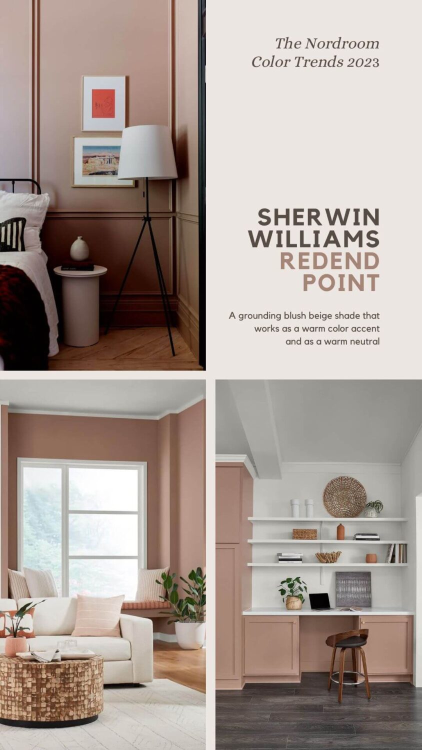 Sherwin-Williams Color of the Year 2023: Redend Point 43 sherwin-williams-redend-point-color-of-the-year-2023-nordroom