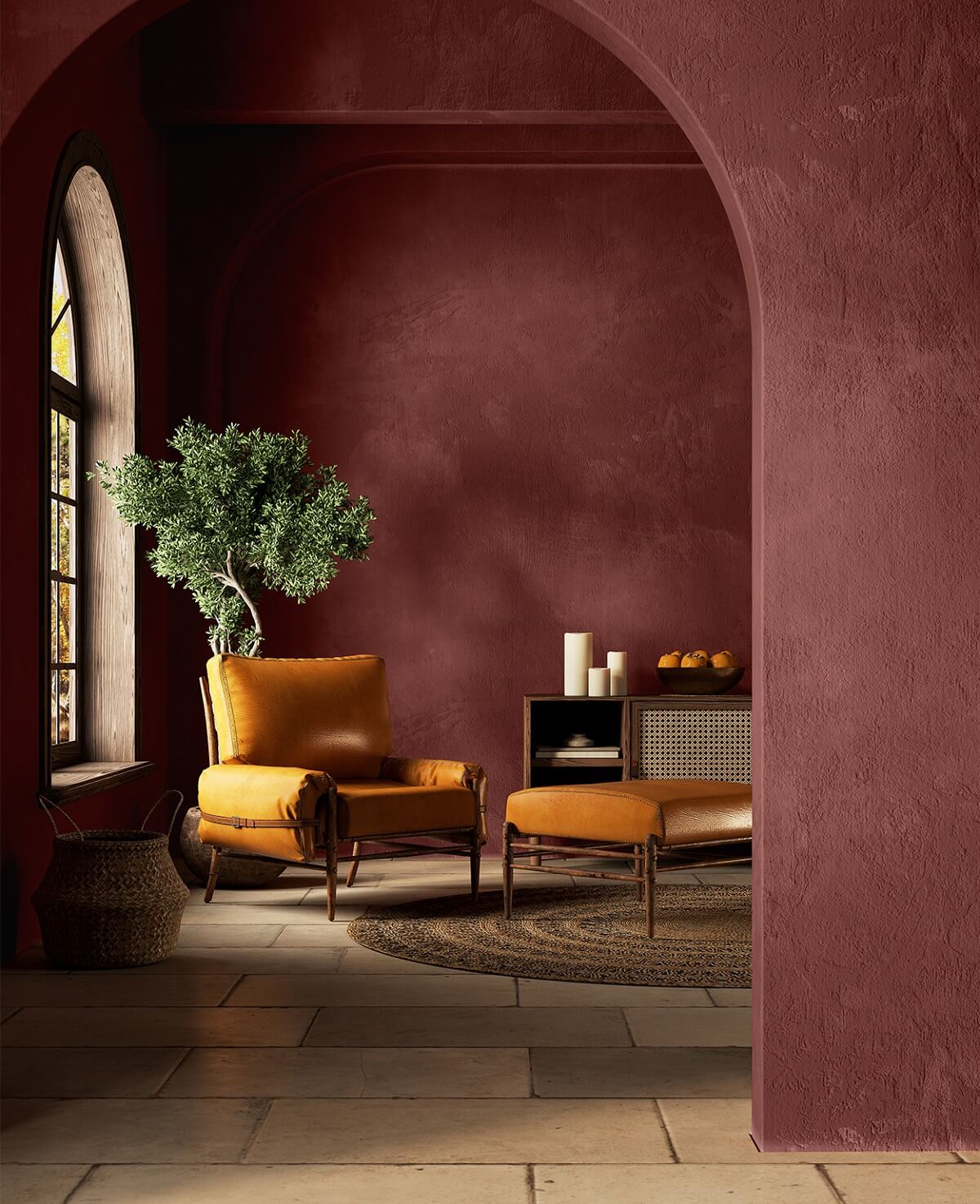 Sherwin-Williams Color of the Year 2023: Redend Point 21 sitting-room-arch-sherwin-williams-lore-color-palette-nordroom