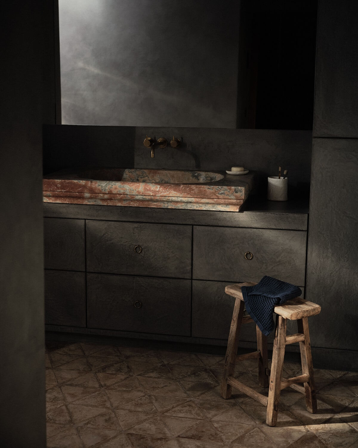 Zara Home Early Autumn Serene Home Style 13 zara-home-bathroom-stone-floor-nordroom