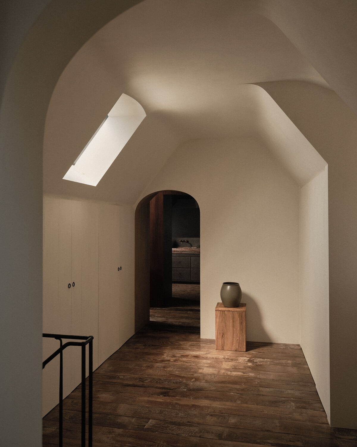 Zara Home Early Autumn Serene Home Style 10 zara-home-landing-slanted-ceiling-skylight-nordroom