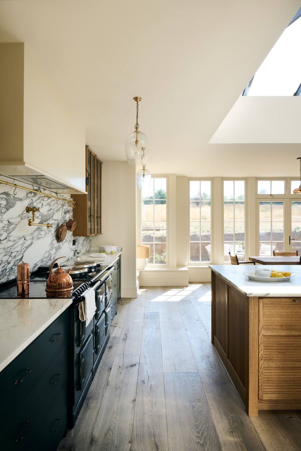 A Spacious Country Kitchen with Huge Skylight 6 devol-kitchen-shaker-haberdasher-kitchen-nordroom