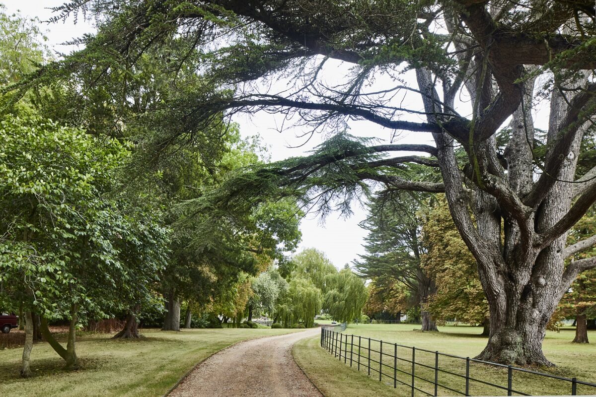 A Restored Elizabethan Manor House in England 25 garden-driveway-elizabethan-manor-house-england-nordroom