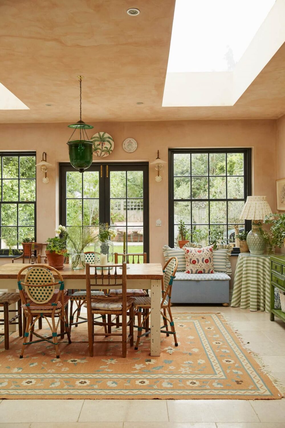 A Colorful Eclectic House Designed by Alice Palmer 1 kitchen-dining-room-skylights-eclectic-design-alice-palmer-nordroom