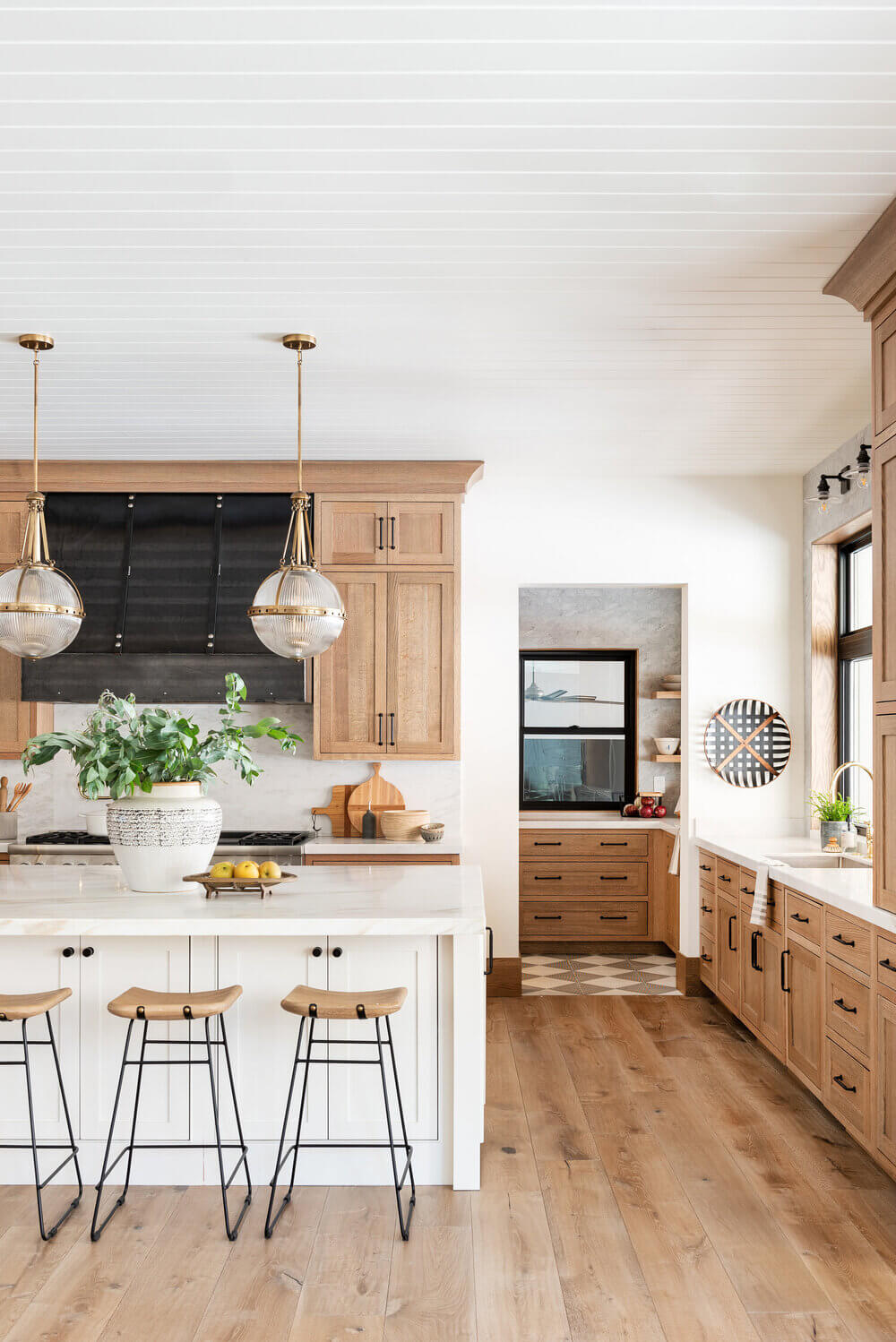 31 Practical Kitchen Flooring Ideas For Your Home 28 studio-mcgee-kitchen-wooden-flooring-best-kitchen-flooring-ideas-nordroom