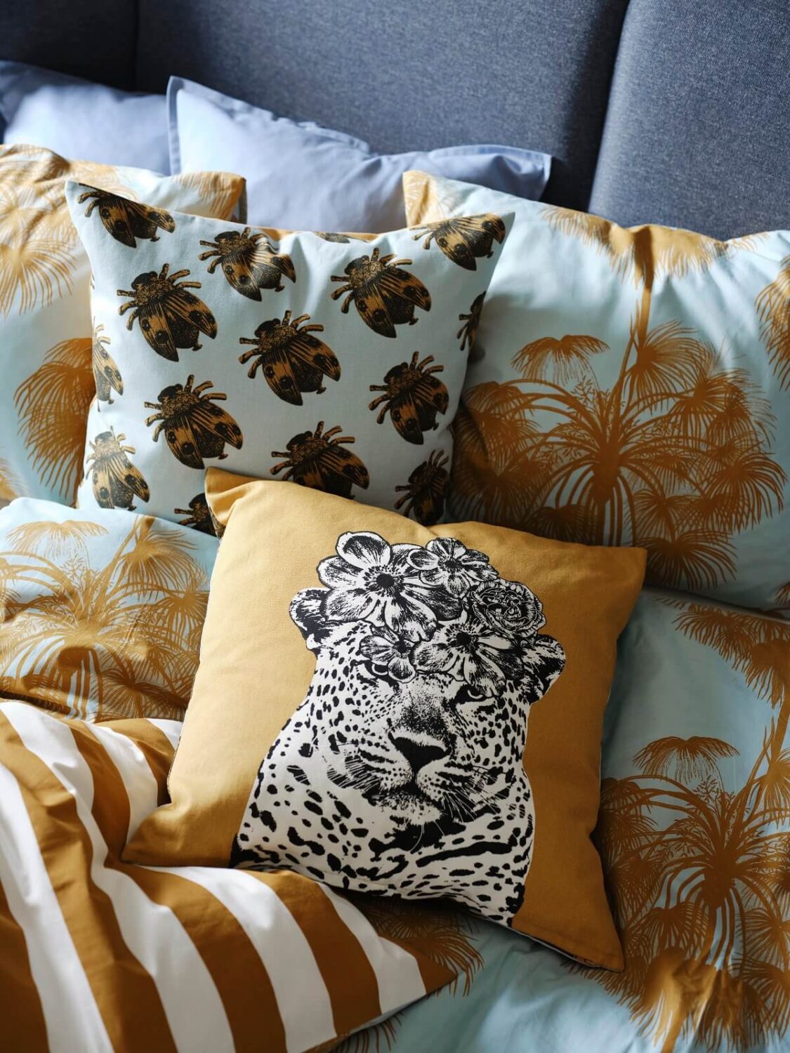 IKEA Spring Collection 2023: A Season of New Beginnings 8 NÄBBSPINNARE-cushion-cover-IKEA-spring-collection-2023-nordroom