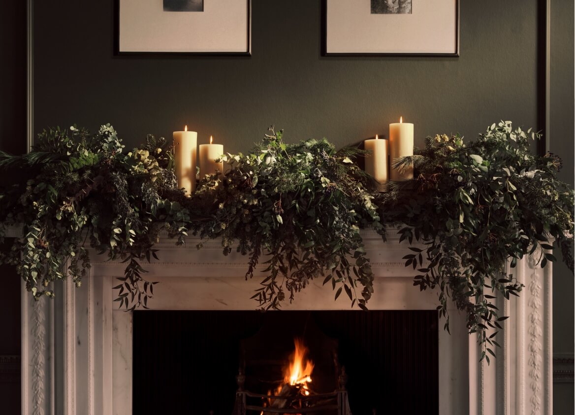 Zara Home Christmas 2022: An Elegant Holiday Season 2 christmas-mantel-decor-zara-home-nordroom