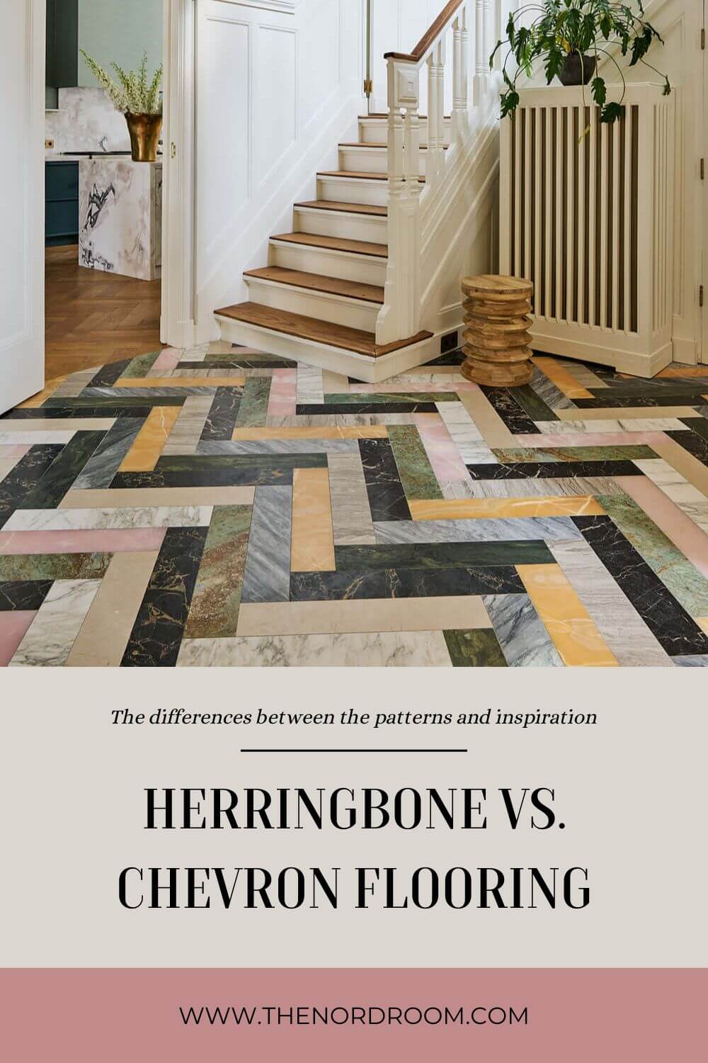 Herringbone vs. Chevron Flooring Patterns: Differences & Inspiration 1 herringbone-vs.-chevron-flooring-nordroom