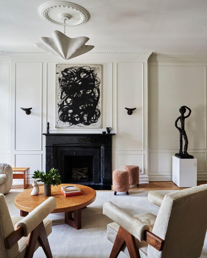 A Classic West Village Townhouse with Garden 2 living-room-black-fireplace-townhouse-west-village-manhattan-nordroom