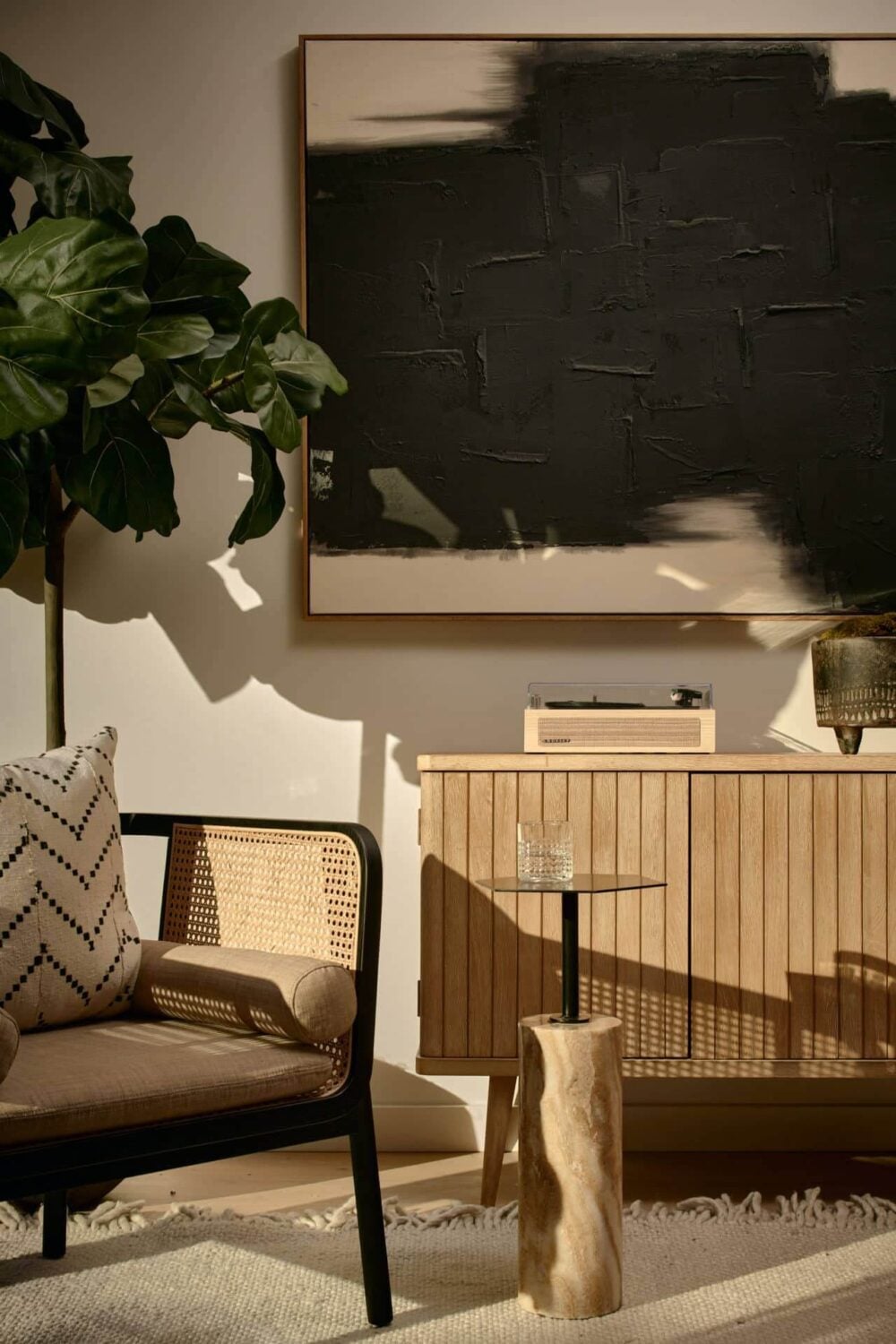 A Stylish Los Angeles Bungalow Renovated by a Designer 5 living-room-detail-armchair-nordroom