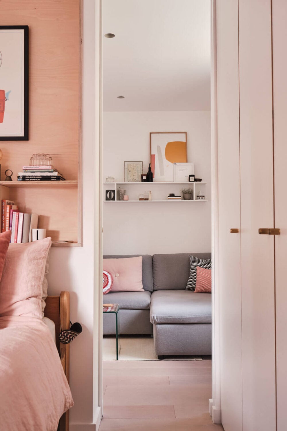 A Modern Award Winning House in London 16 master-bedroom-snug-built-in-wardrobes-nordroom