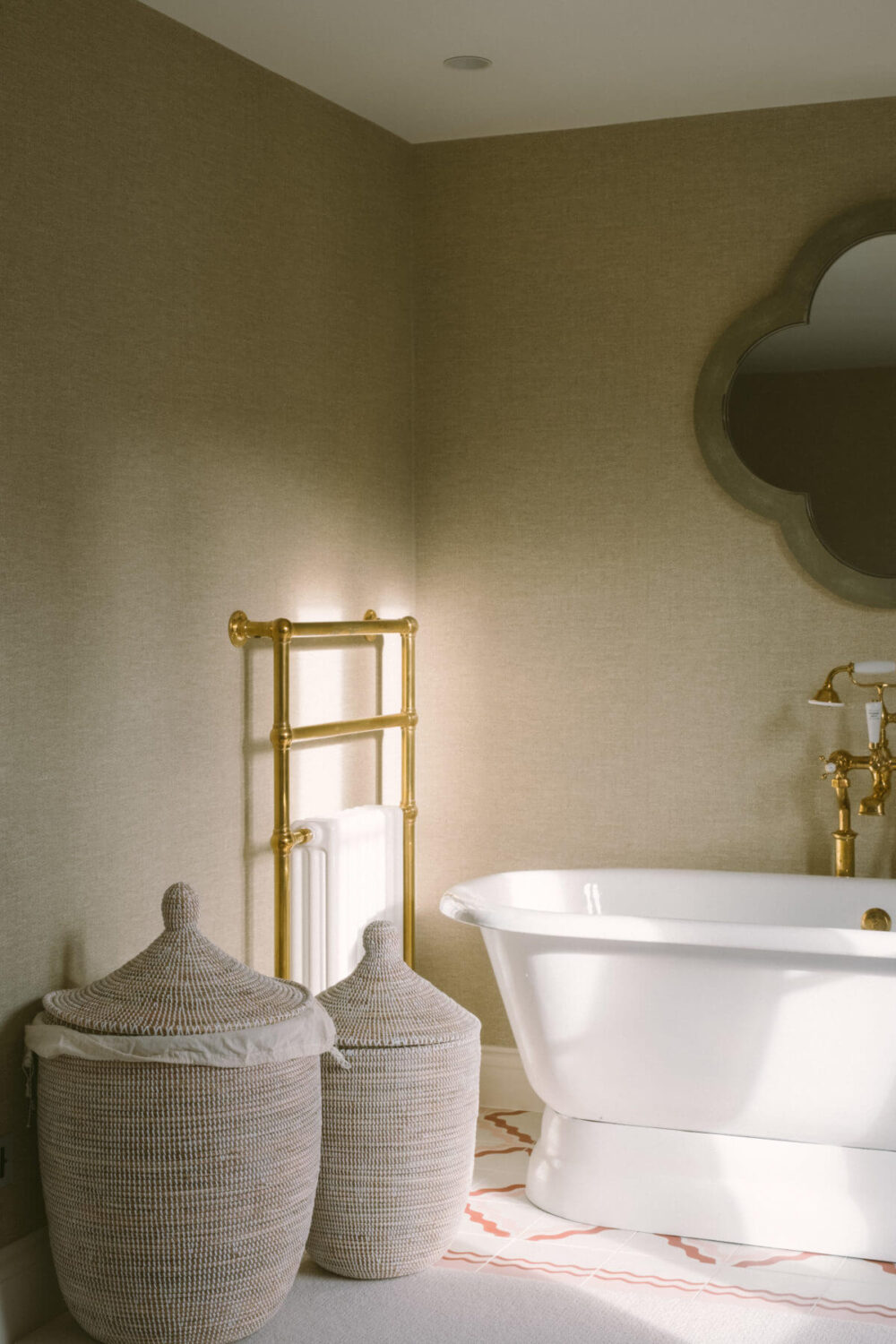 A London Mews House Made Famous in Love Actually 22 bathroom-freestanding-bath-mews-house-london-nordroom