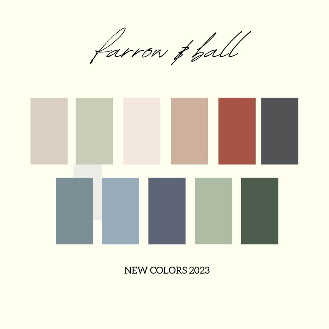 Farrow & Ball Add 11 New Colors to their Collection - 2023 2 eleven-new-colors-farrow-and-ball-nordroom
