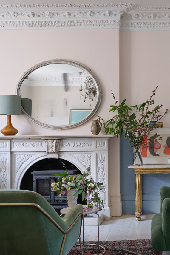 Farrow & Ball Add 11 New Colors to their Collection - 2023 11 farrow-and-ball-new-colors-tailor-tack-classic-living-room-nordroom