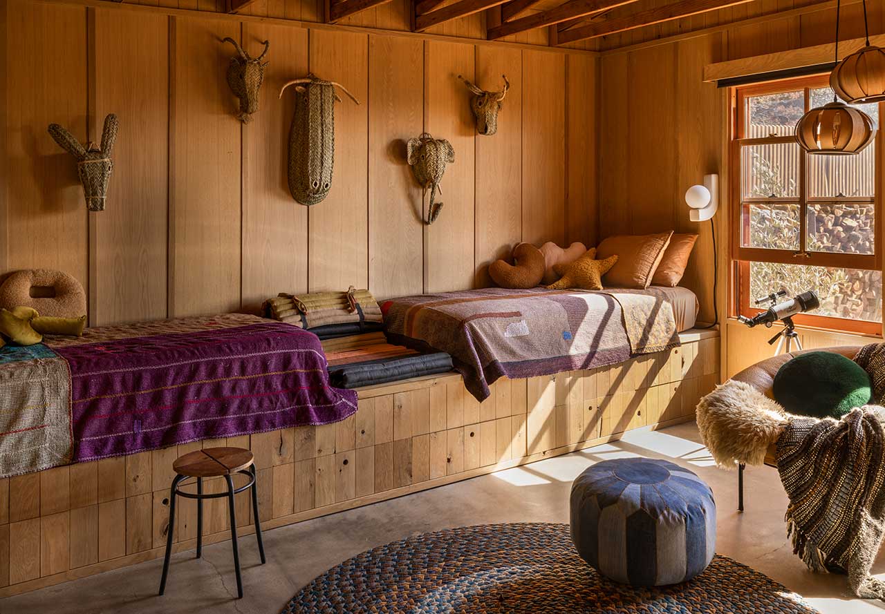 The Warm Mountaintop Home of Actor Hayden Christensen 17 wooden-kids-bedroom-under-bed-storage-nordroom