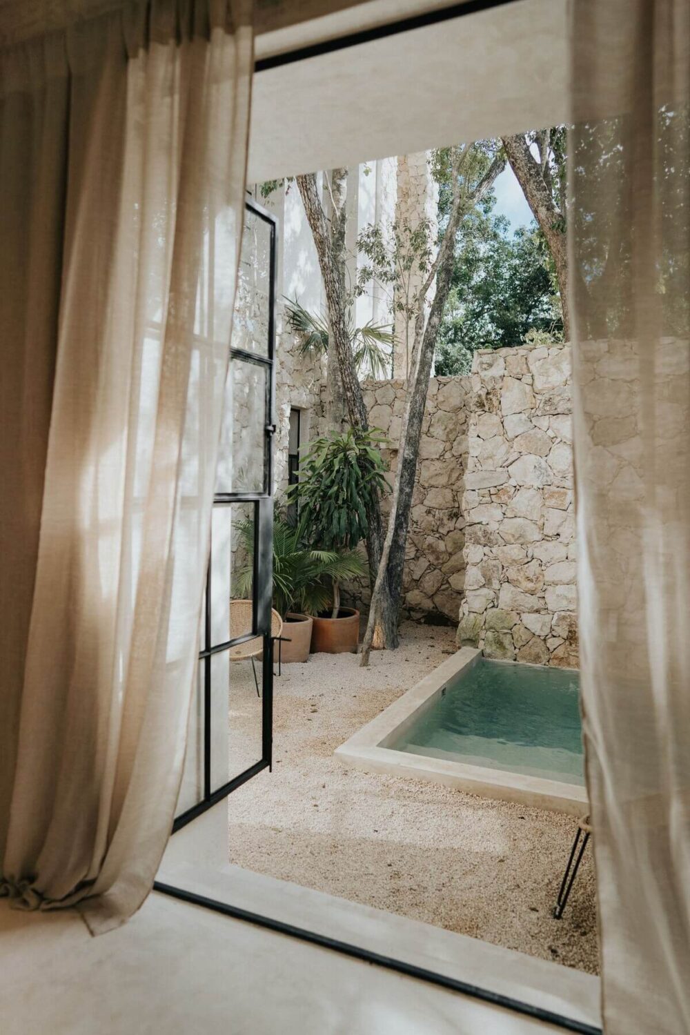 A Serene Design Apartment in Tulum 27 bedroom view swimming pool airbnb mexico