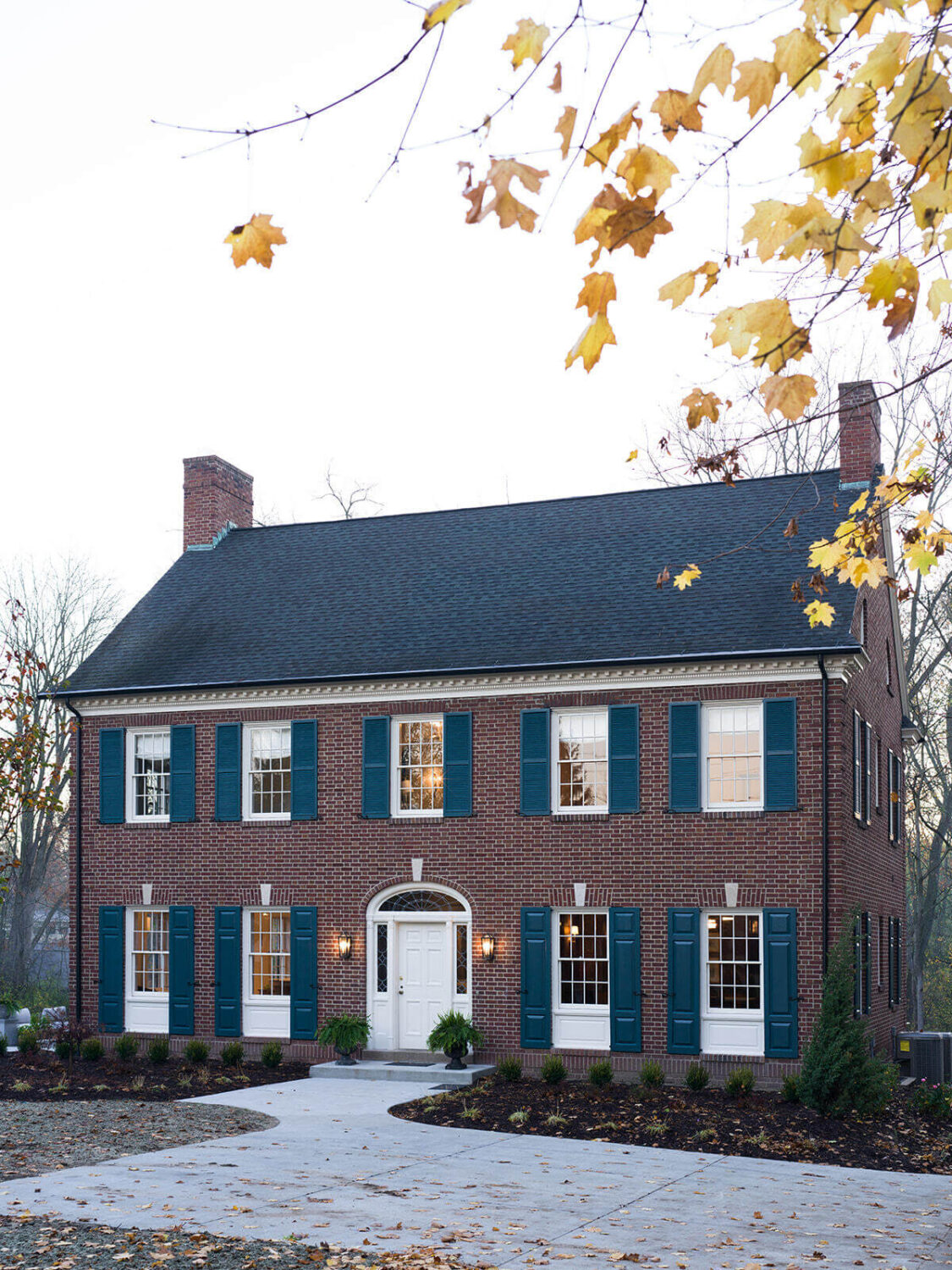 A Classic 1930s Home in Grand Rapids Designed by Jean Stoffer 41 exterior-1930s-home-grand-rapids-blue-shutters-jean-stoffer-nordroom