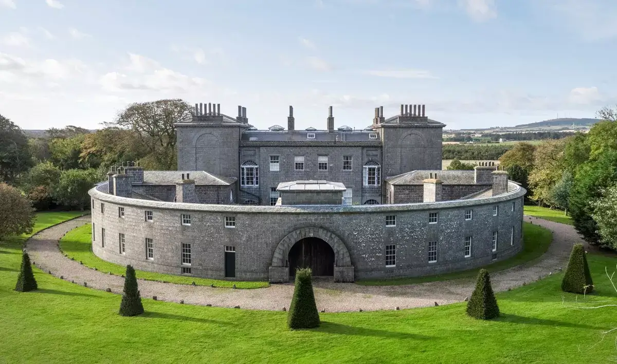 A Historic Greek Revival Country House in Scotland is For Sale 19 round-exterior-country-house-greek-revival-architecture-scotland-nordroom